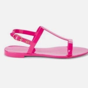 Stuart Weitzman women’s Mellie Vibrant Pink Sandals size 8
